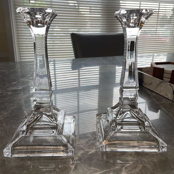 Marquise Other - Crystal Candle Holders